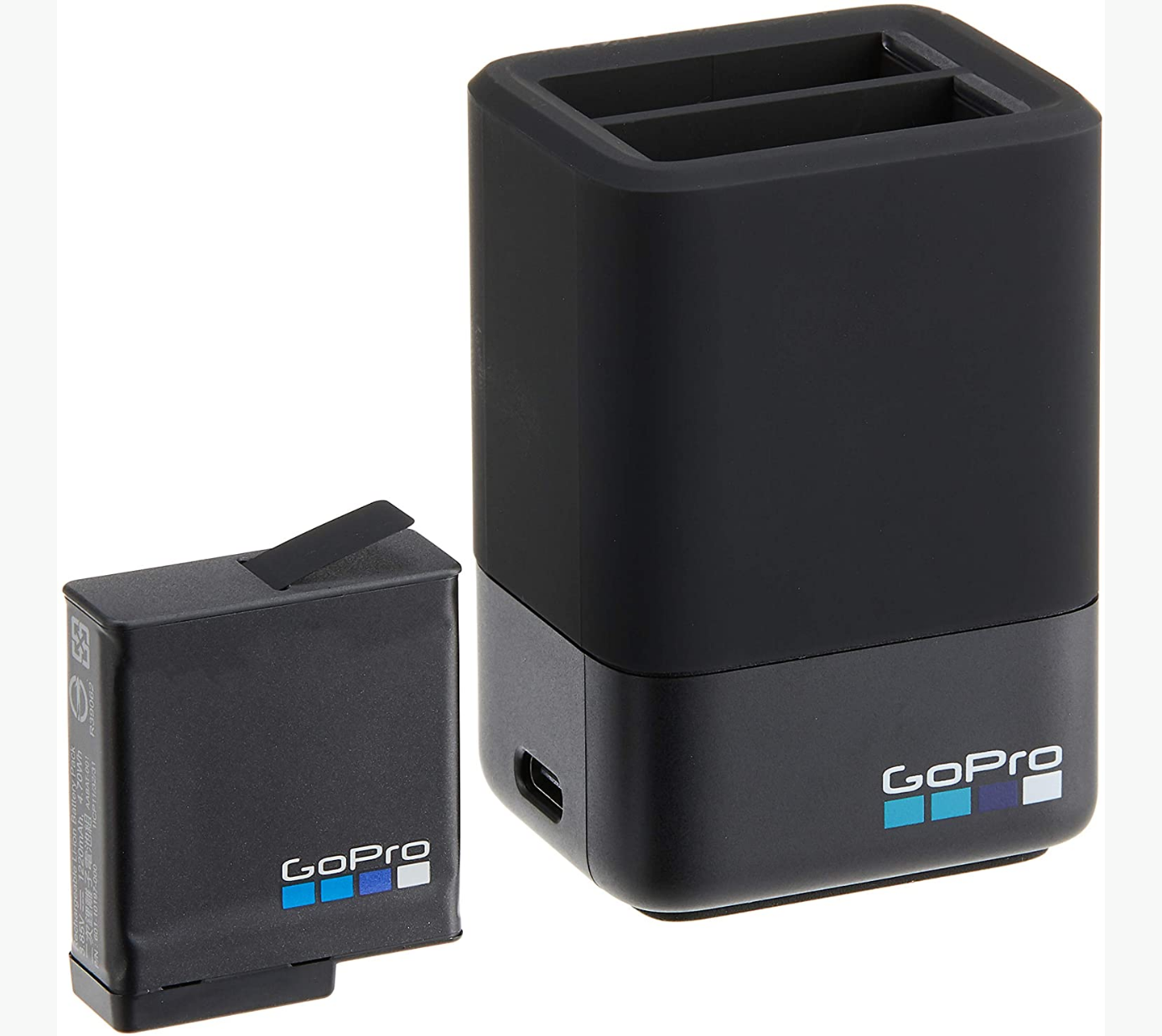 GOPRO Dual Battery Charger + Battery (HERO8 Black/HERO7 Black/HERO6 Black)