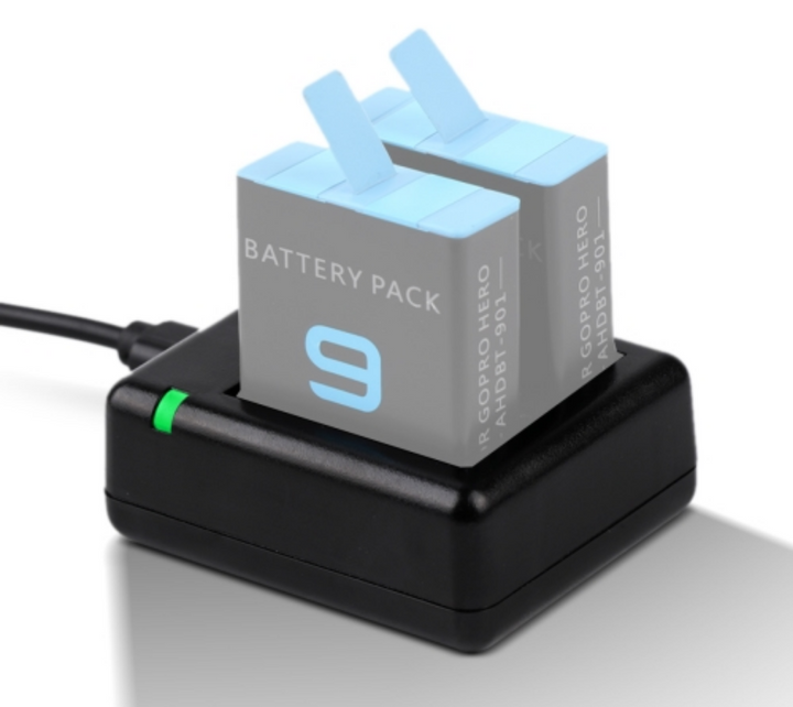 GOPRO Dual Battery Charger + Battery (HERO9 Black)